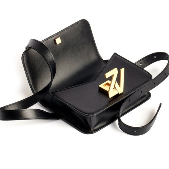 Zadig & Voltaire calf leather belt bag New MISSING STRAP - Picture 1 of 14